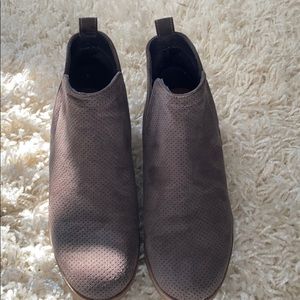 Brown booties